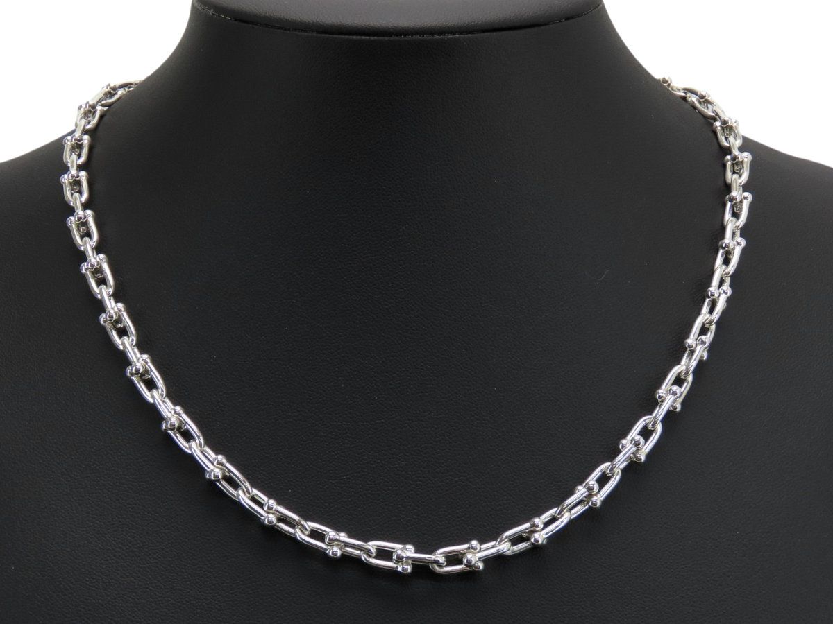 【レア新品仕上げ】ティファニー TIFFANY&Co ハードウェア スモール リンク ネックレス スターリングシルバー ペンダント ロング 51cm シルバー スターリングシルバー シルバー925 AG925 【レア新品仕上げ】ティファニー TIFFANY&Co ハードウェア スモール リンク ネックレス スターリングシルバー ペンダント ロング 51cm シルバー スターリングシルバー シルバー925 AG925