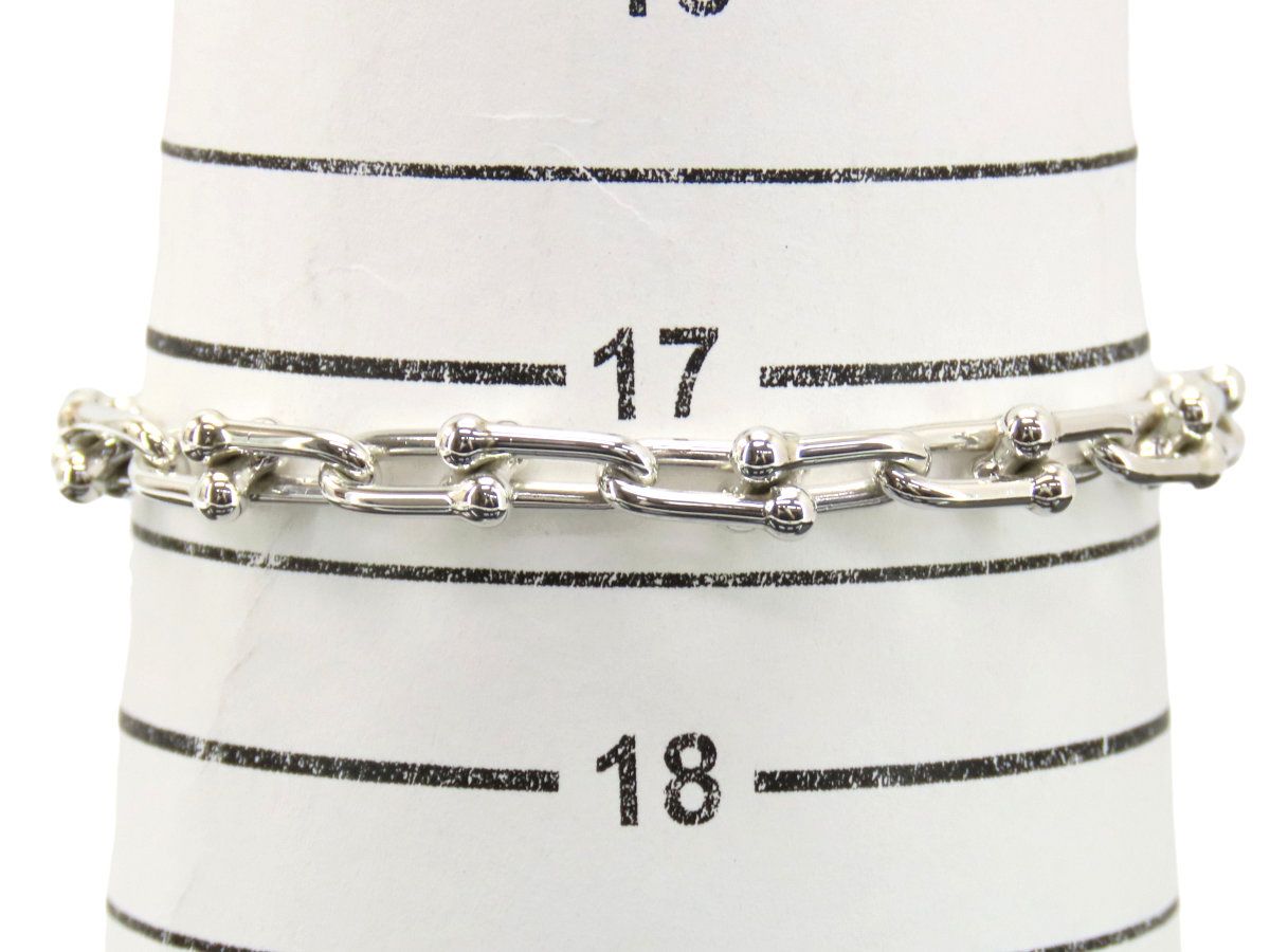 【新品仕上げ】ティファニー TIFFANY&Co. ハードウェア スモール リンク ブレスレット ラージ スターリングシルバー シルバー スターリングシルバー シルバー925 AG925 60153083 【新品仕上げ】ティファニー TIFFANY&Co. ハードウェア スモール リンク ブレスレット ラージ スターリングシルバー シルバー スターリングシルバー シルバー925 AG925 60153083