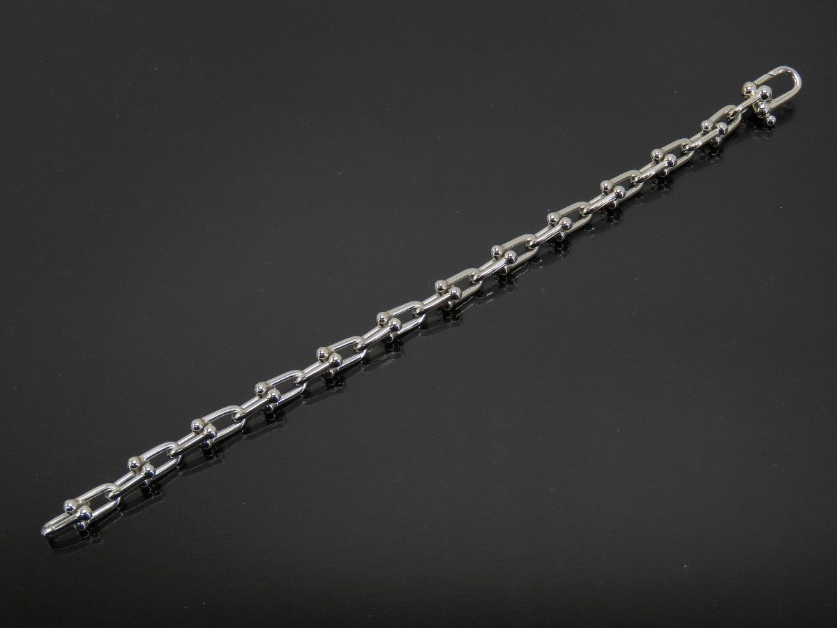 【新品仕上げ】ティファニー TIFFANY&Co. ハードウェア スモール リンク ブレスレット ラージ スターリングシルバー シルバー スターリングシルバー シルバー925 AG925 60153083 【新品仕上げ】ティファニー TIFFANY&Co. ハードウェア スモール リンク ブレスレット ラージ スターリングシルバー シルバー スターリングシルバー シルバー925 AG925 60153083