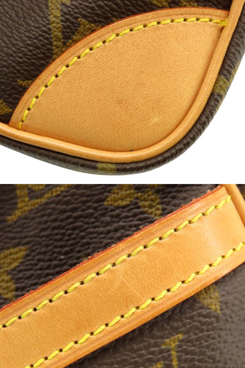 【外美品】ルイヴィトン LOUIS VUITTON モノグラム ダヌーブ 斜め掛けショルダーバッグ ポーチ ポシェット ダークブラウン M45266 【外美品】ルイヴィトン LOUIS VUITTON モノグラム ダヌーブ 斜め掛けショルダーバッグ ポーチ ポシェット ダークブラウン M45266