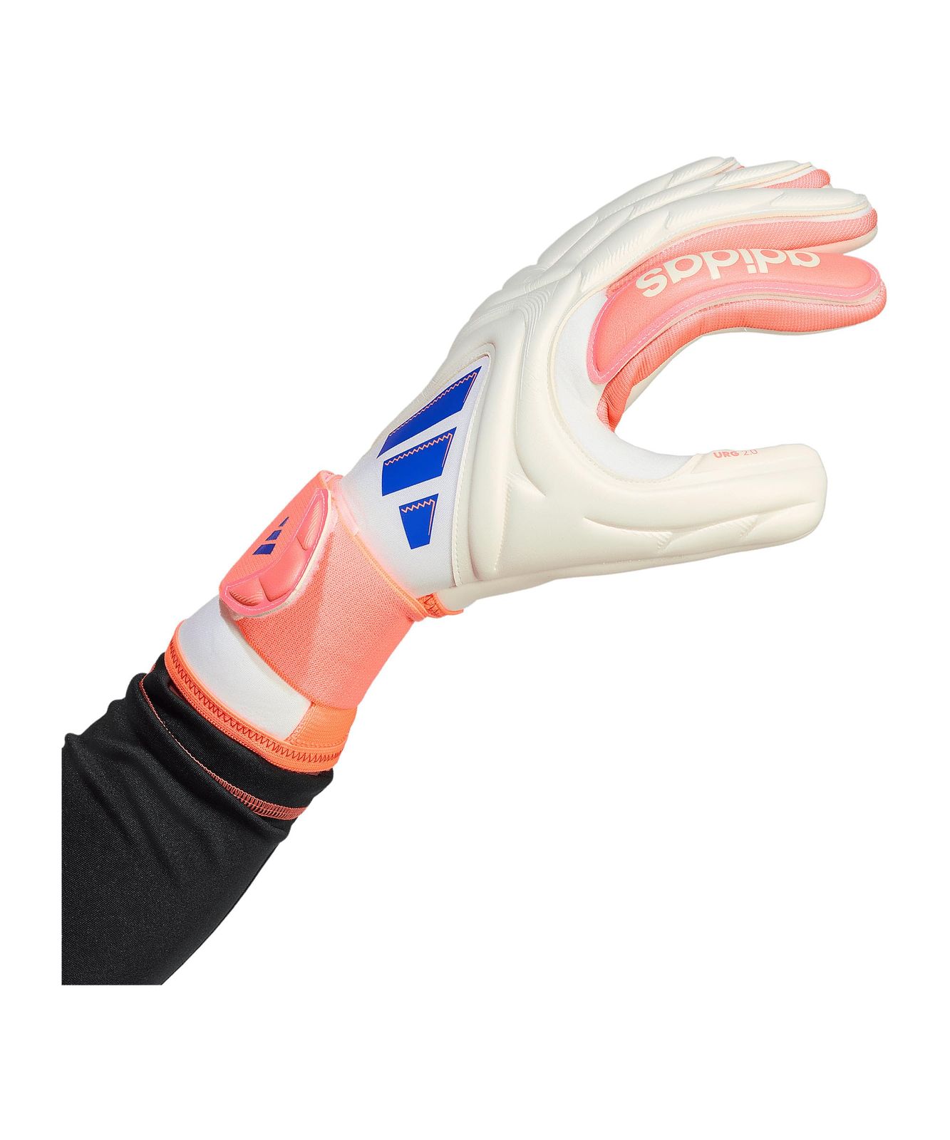 アディダス(adidas) サッカー ゴールキーパーグローブ コパPro JN5336(オフホワイト/ルシッドブルー/シグナルコーラル) KSZ19