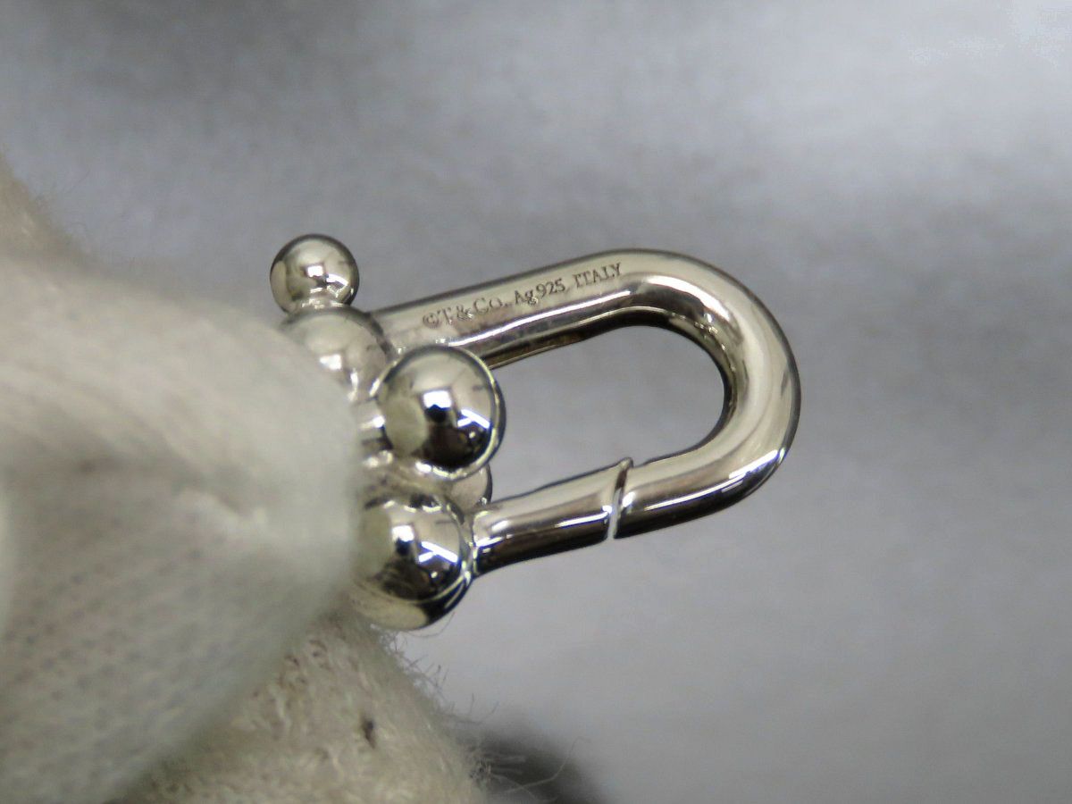 【新品仕上げ】ティファニー TIFFANY&Co ハードウェア スモール リンク ネックレス スターリングシルバー ペンダント チョーカー シルバー スターリングシルバー シルバー925 AG925 60153093