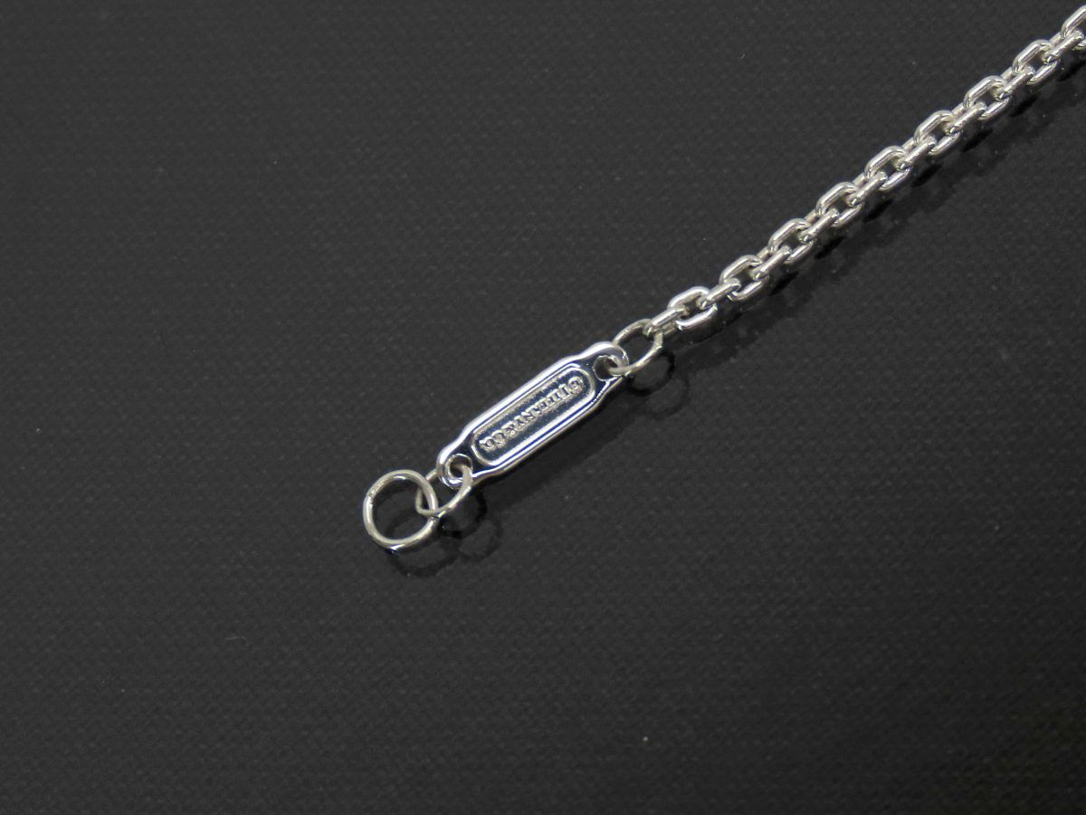 【新品仕上げ】ティファニー TIFFANY&Co. ハードウェア リンク ペンダント ネックレス 細長 スターリングシルバー シルバー シルバー925 AG925 63104310 【新品仕上げ】ティファニー TIFFANY&Co. ハードウェア リンク ペンダント ネックレス 細長 スターリングシルバー シルバー シルバー925 AG925 63104310