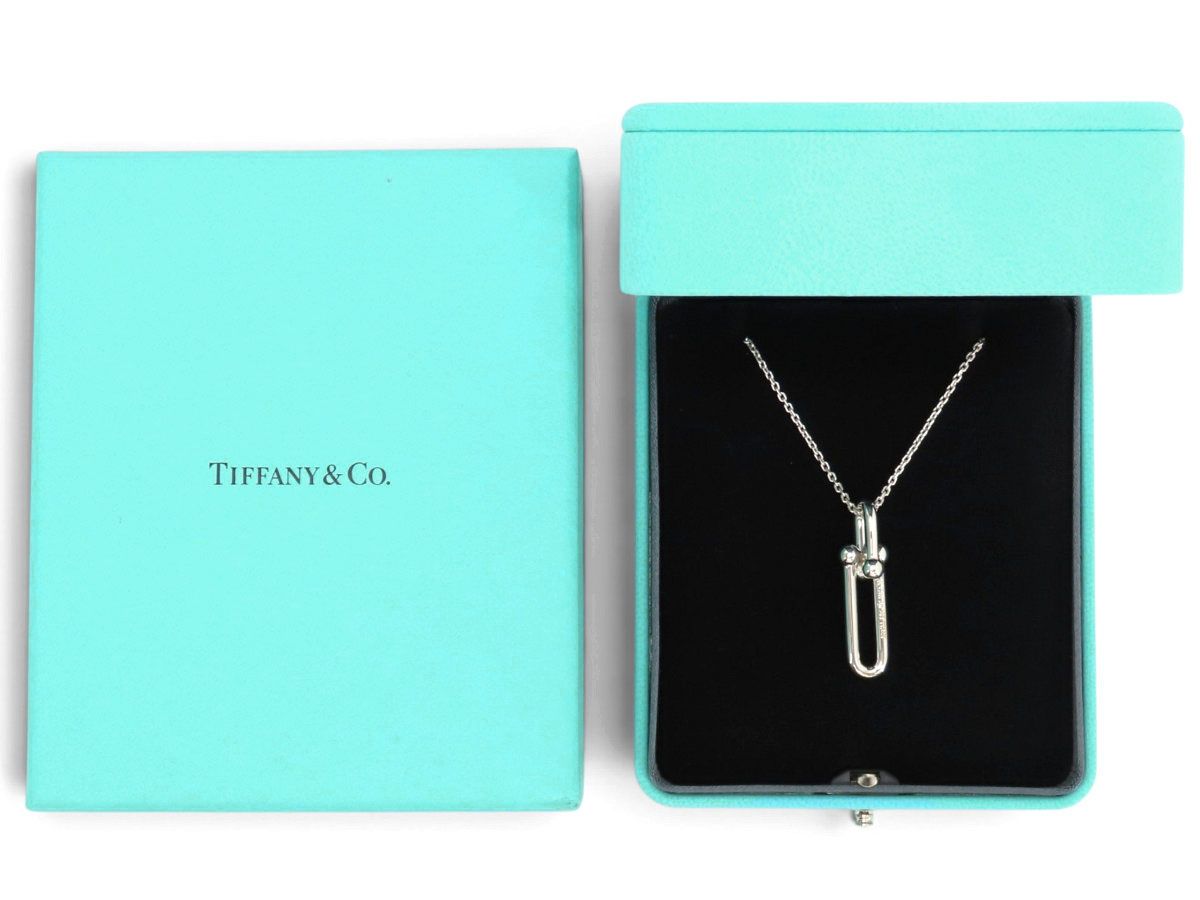 【新品仕上げ】ティファニー TIFFANY&Co. ハードウェア リンク ペンダント ネックレス 細長 スターリングシルバー シルバー シルバー925 AG925 63104310 【新品仕上げ】ティファニー TIFFANY&Co. ハードウェア リンク ペンダント ネックレス 細長 スターリングシルバー シルバー シルバー925 AG925 63104310