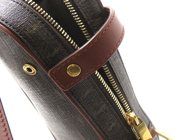 SAINT LAURENT サンローラン バッグ ショルダーバッグ ダークブラウン PVC/レザー ﾊﾞｯｸﾞ 685534 ショルダーバッグ PVC/レザー ダークブラウン ダークブラウン ユニセックス【中古】431