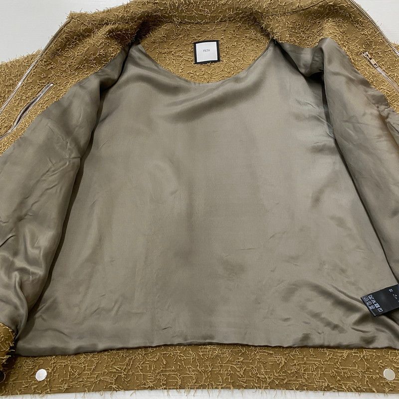 フィルス FILTH  flying hair workers jacket 252FLBL-03 ジップアップブルゾン メンズ 2 中古品】 FILTH フィルス 25FW FLYING HAIR WORKER JACKET Fl252Bl03