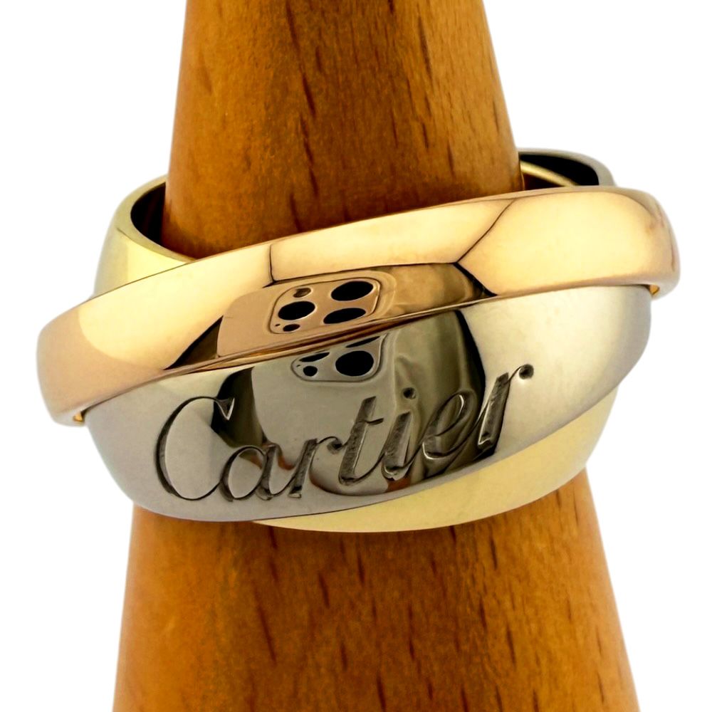 カルティエ トリニティマストエッセンス リング 指輪 12号 18金 K18イエローゴールド レディース CARTIER 中古 カルティエ