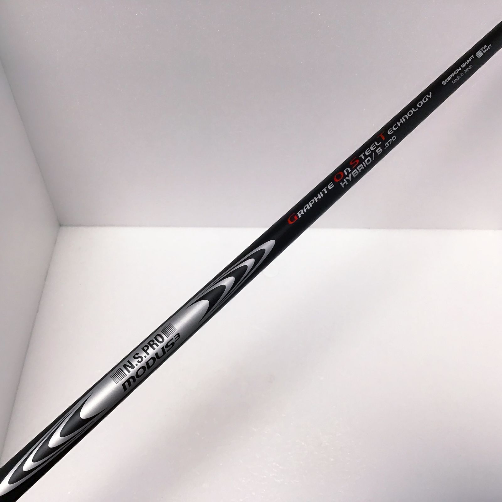 N.S.PRO MODUS3 ゴースト　GOST HYBRID Sフレックス 370 ピン　G410~G440 U3用　シャフト