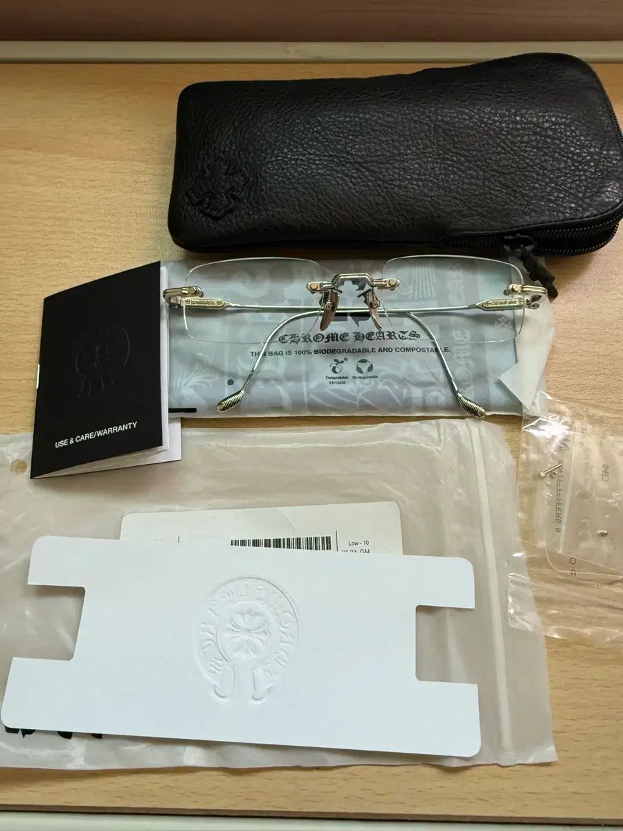 CHROME HEARTS クロムハーツ ソーファス2 縁なしめがね