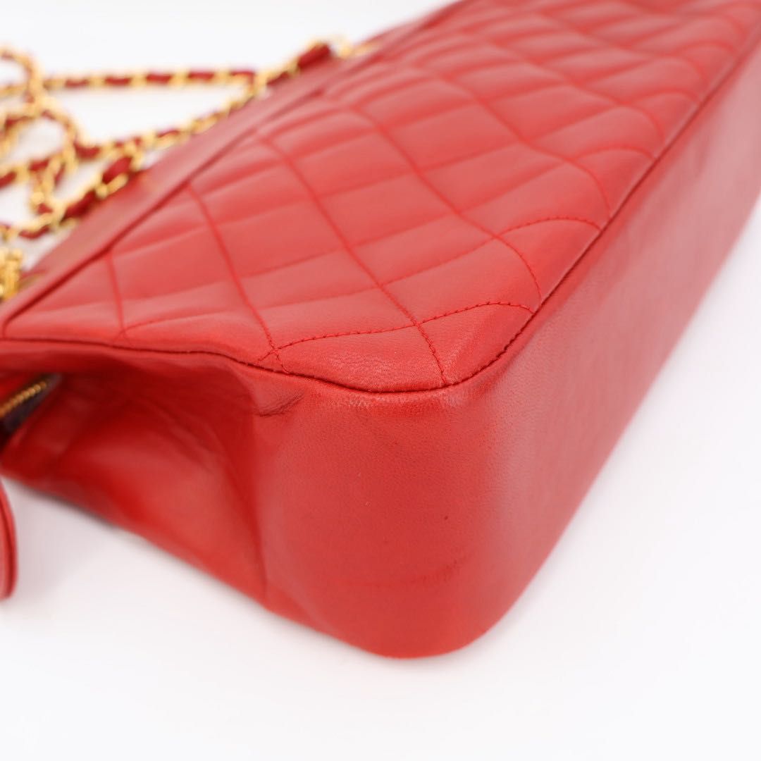 シャネル CHANEL ラムスキンマトラッセチェーントート シャネル CHANEL ラムスキンマトラッセチェーントート