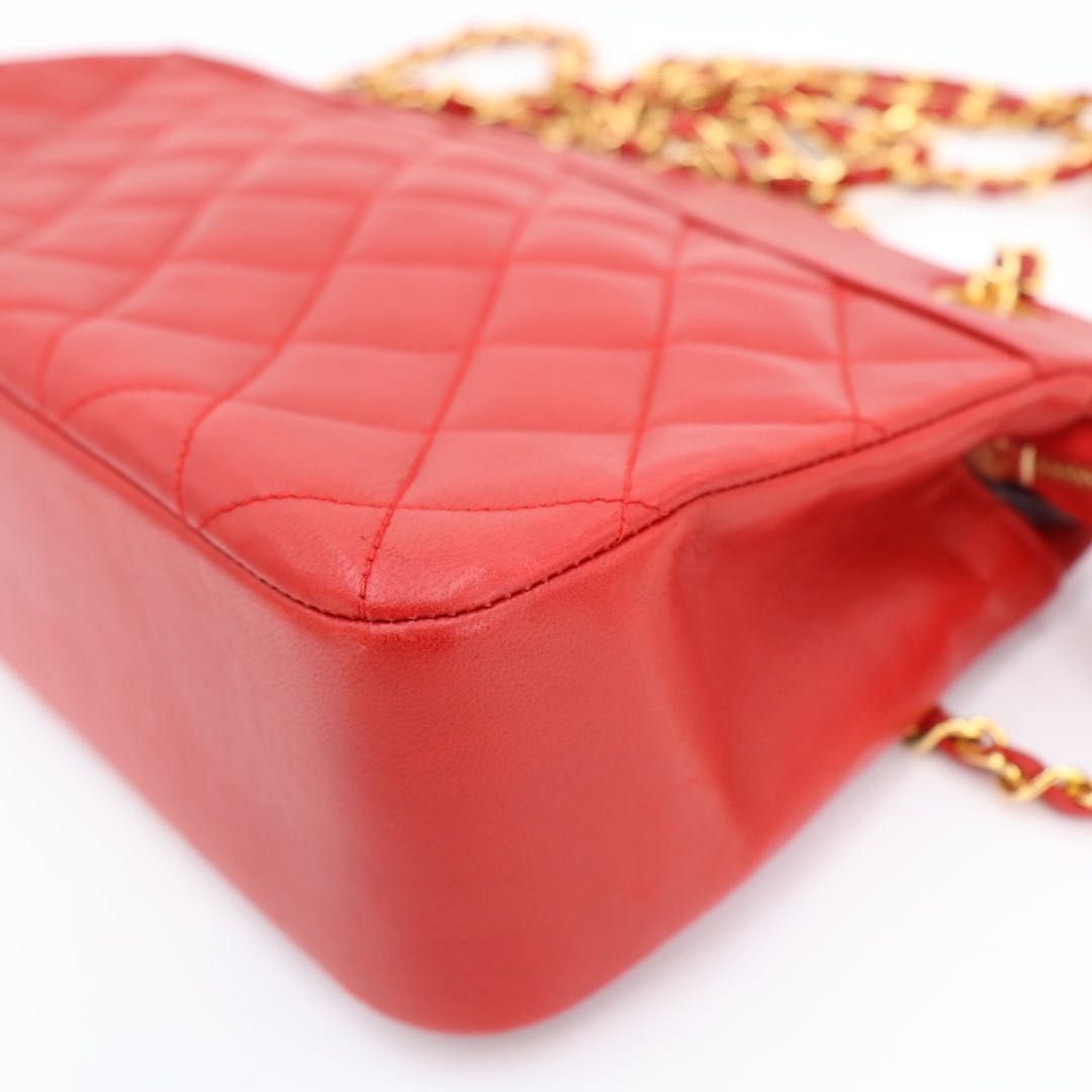 シャネル CHANEL ラムスキンマトラッセチェーントート シャネル CHANEL ラムスキンマトラッセチェーントート