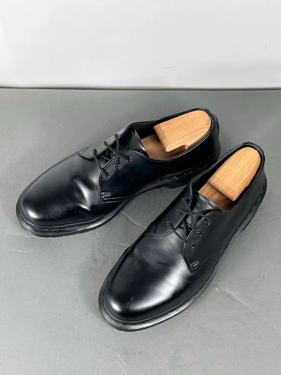 DR. MARTENS ドクターマーチン 1461 ウール ブラック UK9 (280)