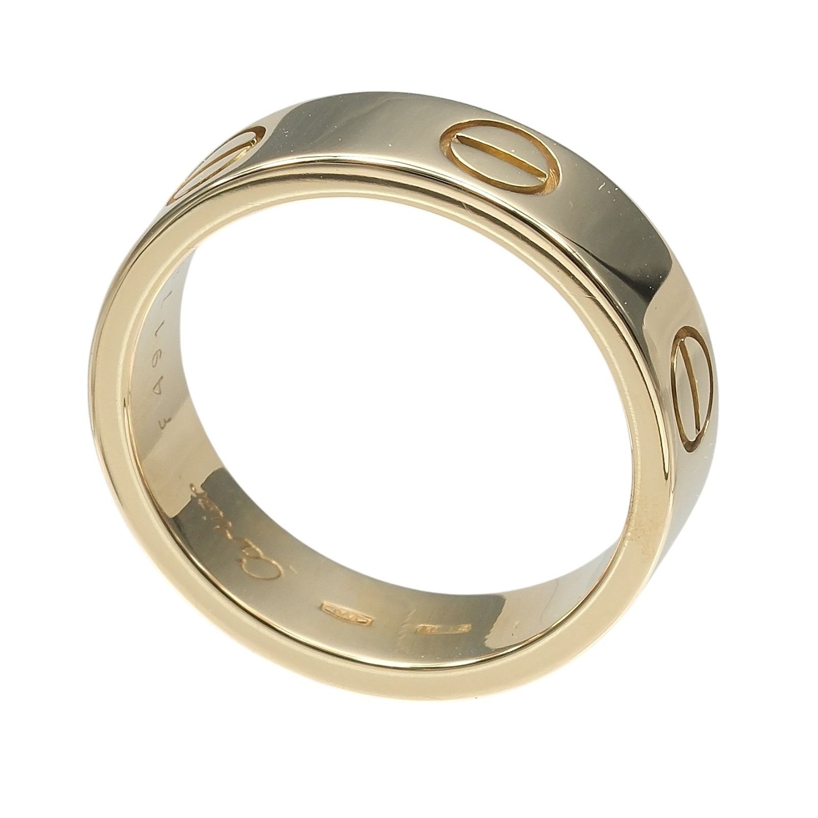 【CARTIER】カルティエ ラブ K18イエローゴールド 10号 レディース 6.78g リング・指輪