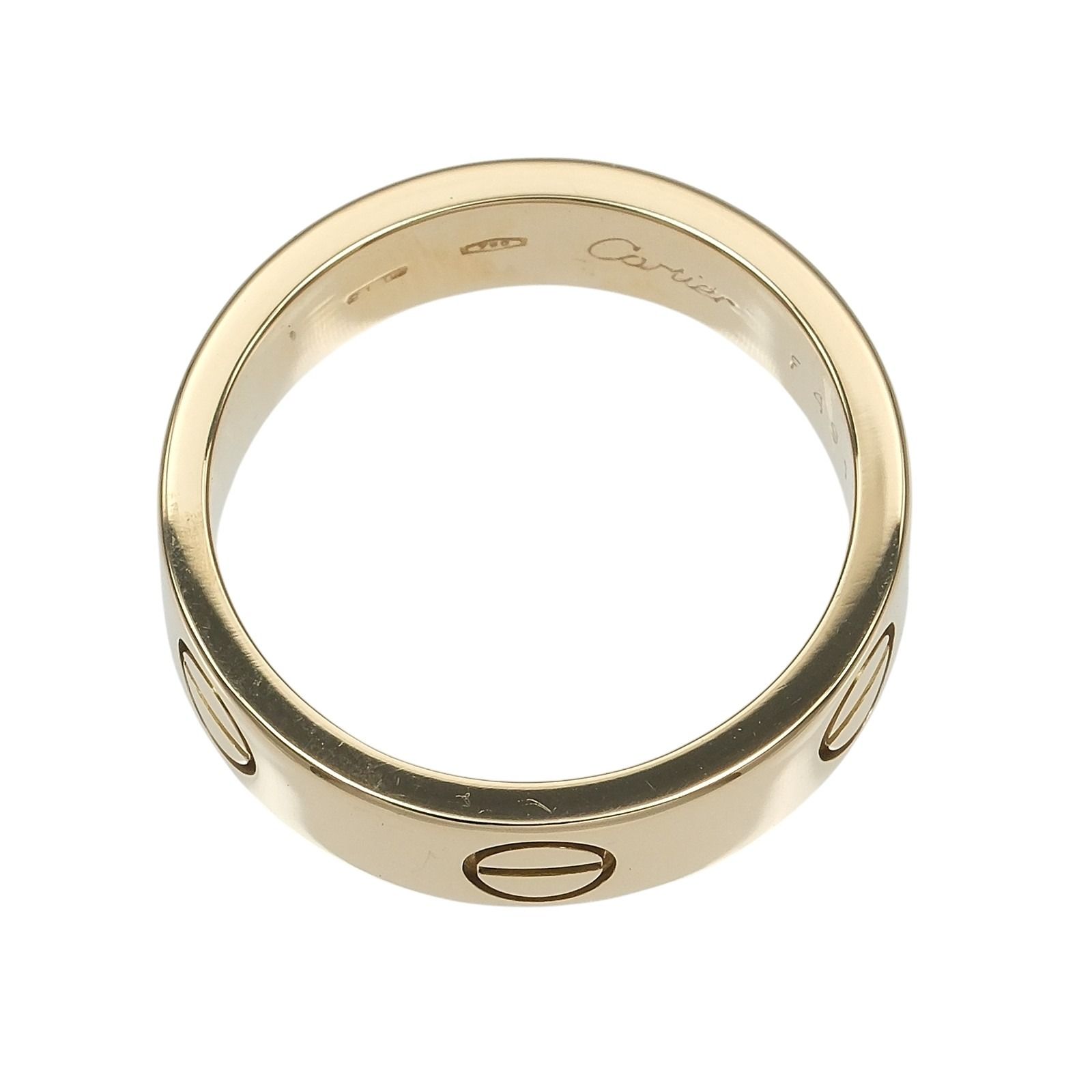 【CARTIER】カルティエ ラブ K18イエローゴールド 10号 レディース 6.78g リング・指輪