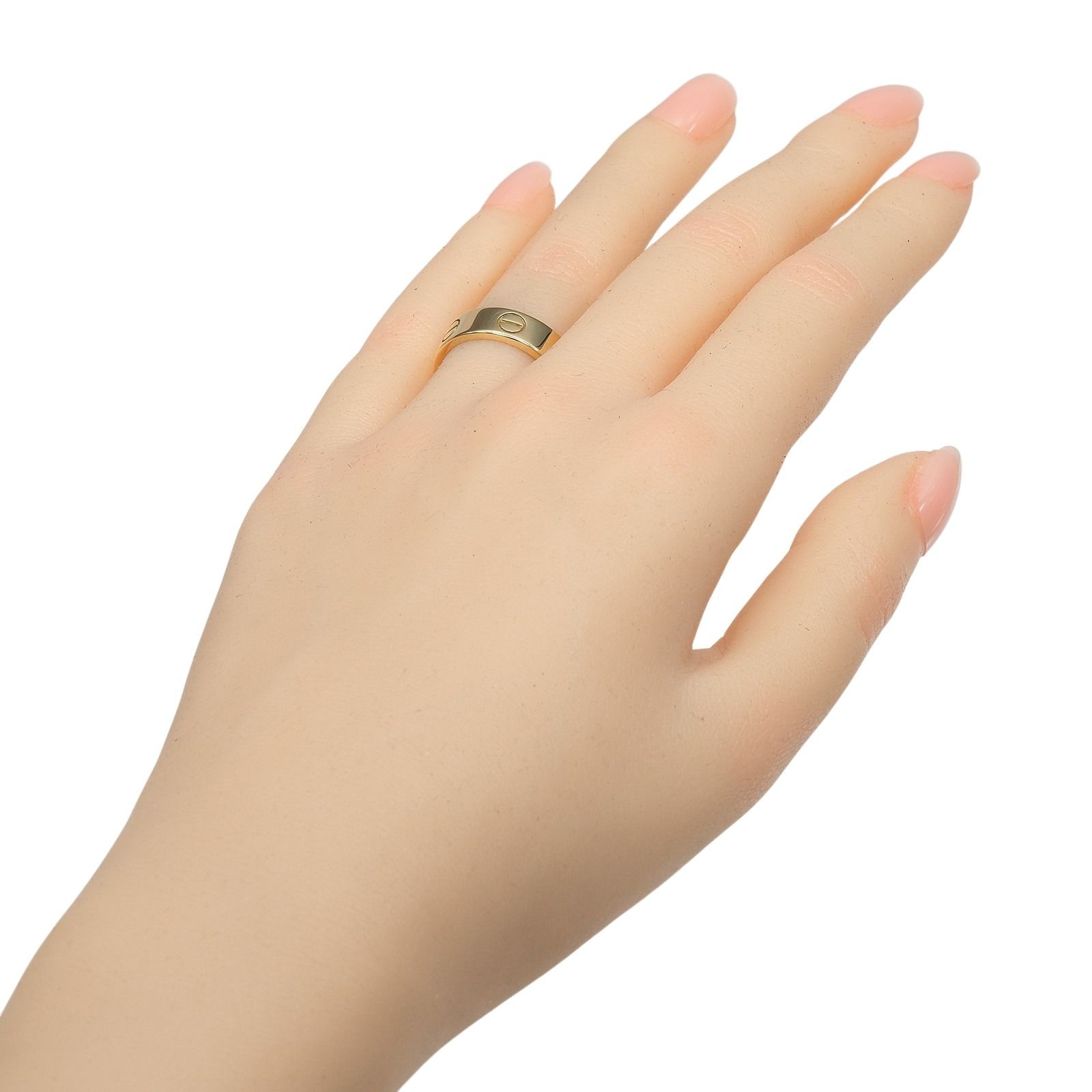 【CARTIER】カルティエ ラブ K18イエローゴールド 10号 レディース 6.78g リング・指輪