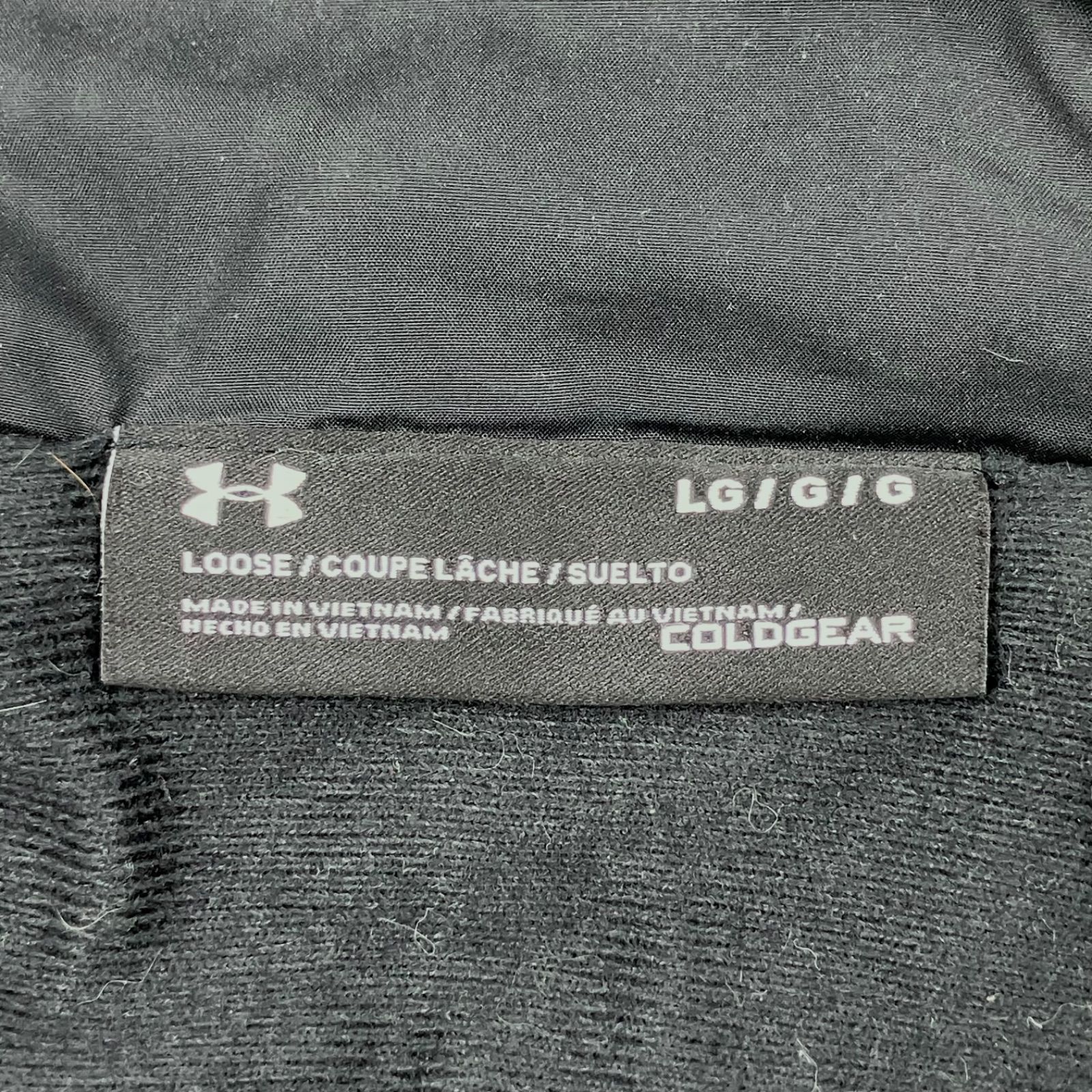 アンダーアーマー UNDER ARMOUR ダウンジャケット ブラック LGサイズ 