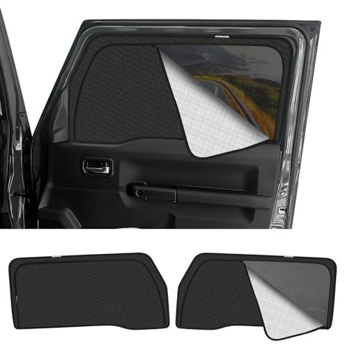 新型 ジムニー JB04系 専用 サンシェード マグネット式 サイド用 車種専用 2in1一体式 カーシェード JIMNY JB64 JB74 メッシュカーテン 換気 断熱 日除け メッシュサンシェード 日焼け防止 UVカット 遮光カーテン 64c5fda8
