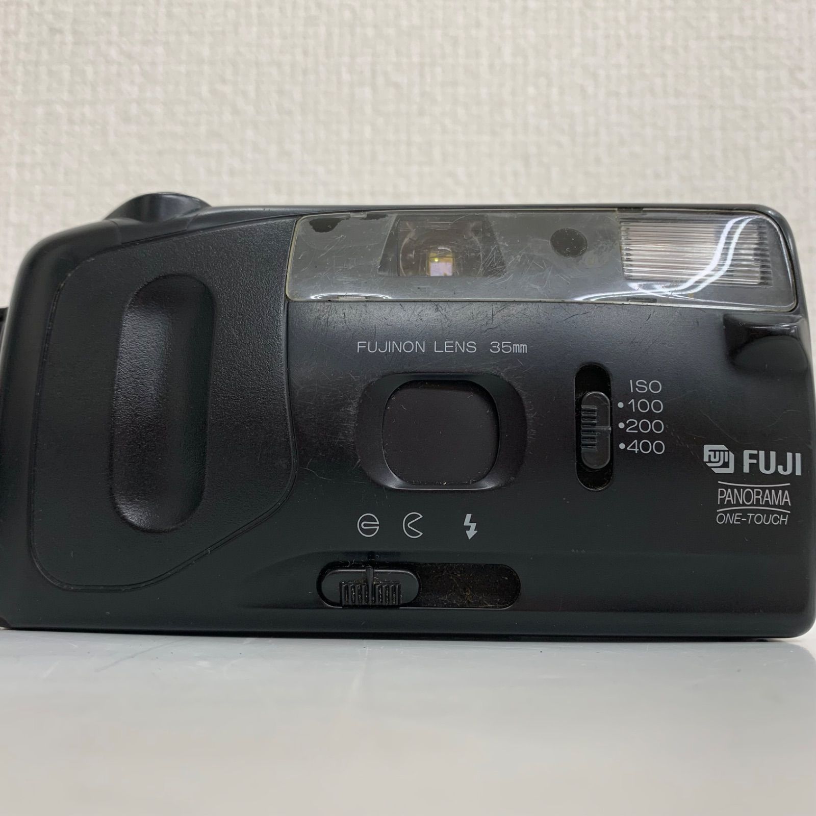 FUJI PANORAMA ONE-TOUCH フジ パノラマ コンパクトフィルムカメラ ジャンク　C425②