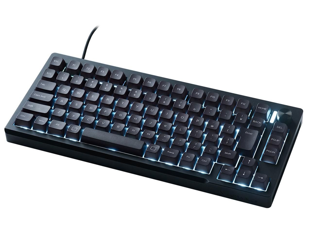 【新品・4営業日で発送】プリンストン CNCフルアルミケース 75% 磁気無接点スイッチ搭載 SOCD キーボード(ブラック) UP-MKGA75MTLC-RT-J／B