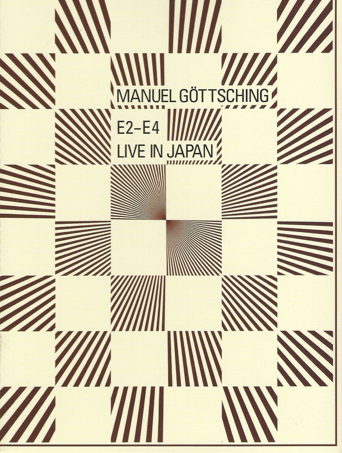 MANUEL GOTTSCHING/E2-E4 LIVE IN JAPAN [DVD]