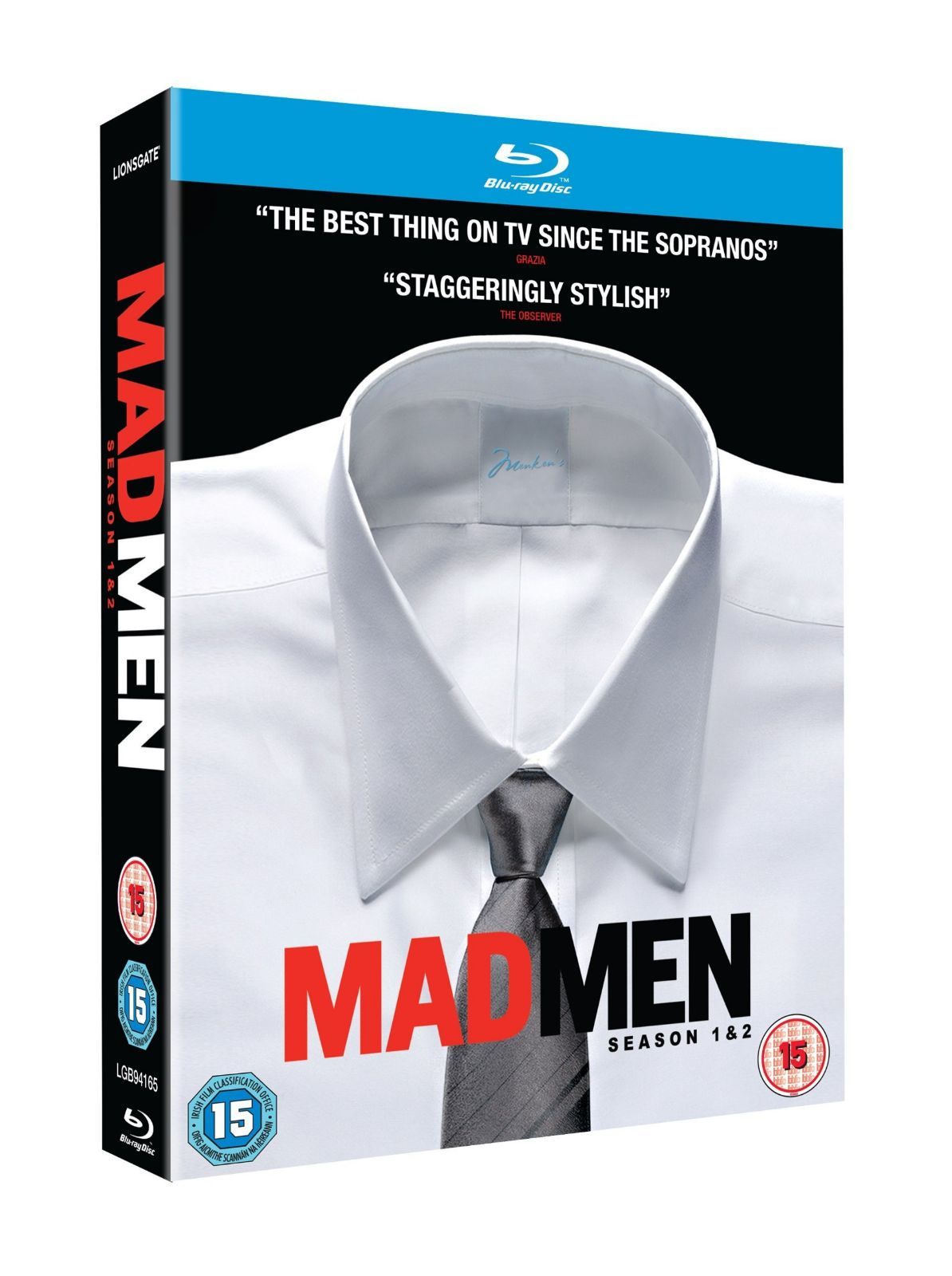 Mad Men - Series 1 + 2 [Blu-ray] [Import anglais]