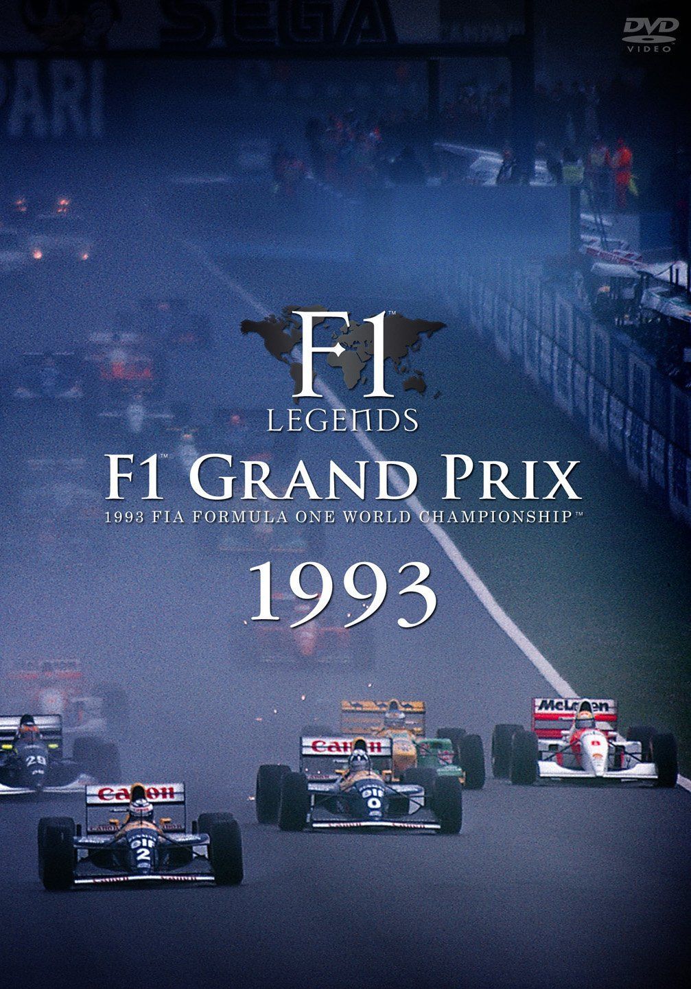 F1 LEGENDS F1 Grand Prix 1993〈3枚組〉 [DVD]