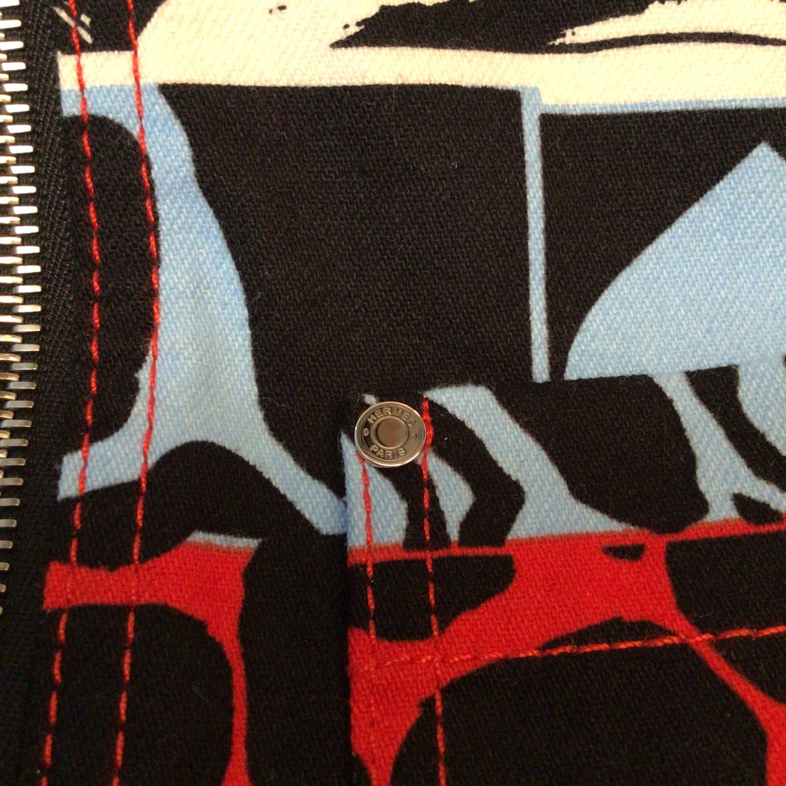 Hermes エルメス ワイルド プリントデニム エンボスレザー ハート 