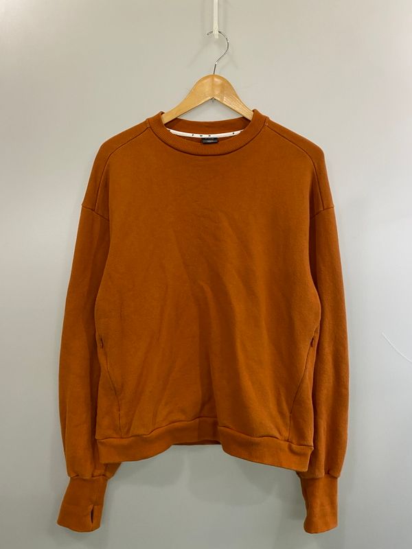 【中古品】 PWA プア CURLY SWEAT CREW P10C005-CS03 カーリースウェットクルー トレーナー 【144-260608-kt-09-min】