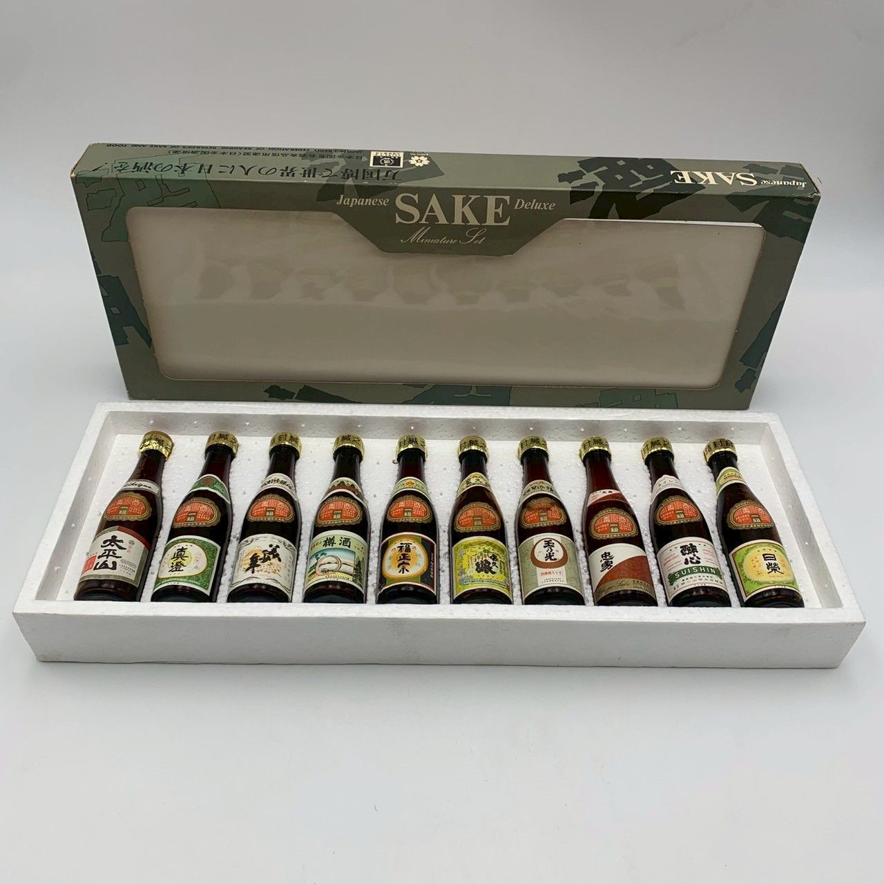 EXPO'70 大阪万博記念 Japanese SAKE Deluxe Miniature Set SC-6 ミニチュアボトル 10本セット③