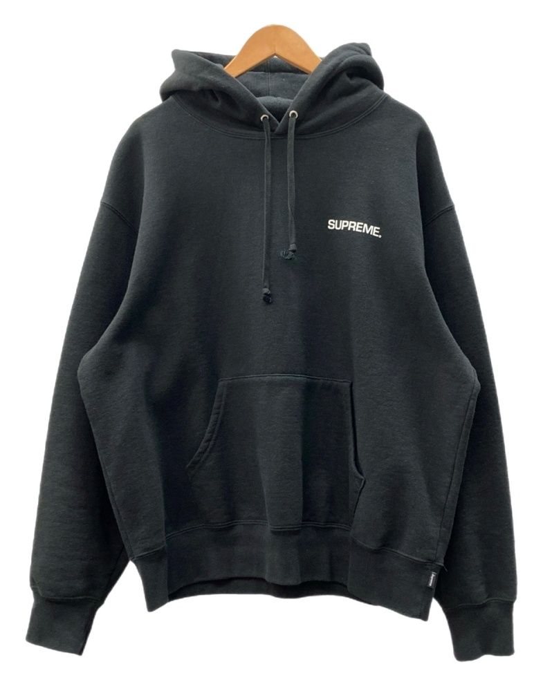 シュプリーム SUPREME 24SS Immortal Hooded Sweatshirt イモータル フーディー スウェットシャツ プルオーバー パーカー 裏起毛 黒 パーカ ロゴ ブラック Mサイズ 104MT-3294