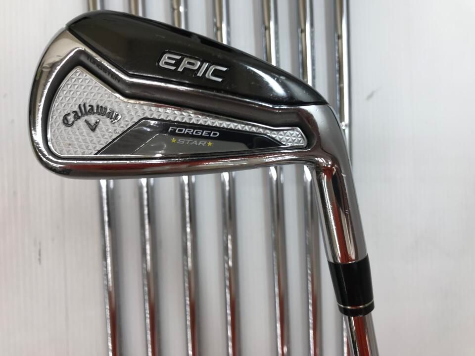 キャロウェイ　EPIC FORGED STAR　NSプロ Zelos 7　Sフレックス　アイアンセット　中古　ゴルフドゥ！多摩ニュータウン店【最短即日発送】