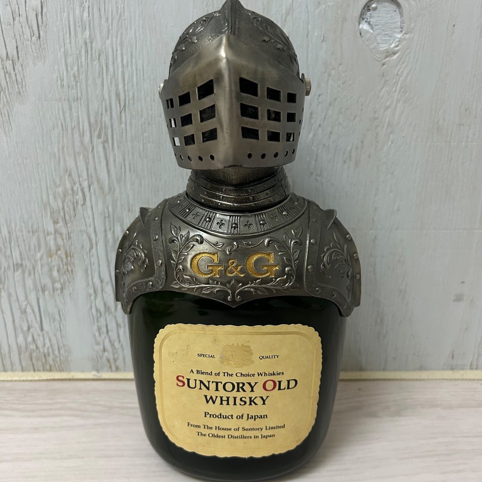 2点セット サントリー オールドウイスキー ボトルカバー ボトル