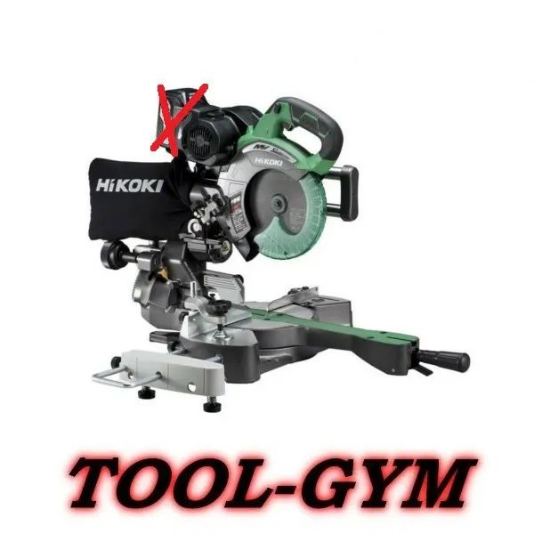 HiKOKI[ハイコーキ] 36V 190ｍｍ コードレス卓上スライド丸のこ C3607DRA（K)（NN) 本体のみ