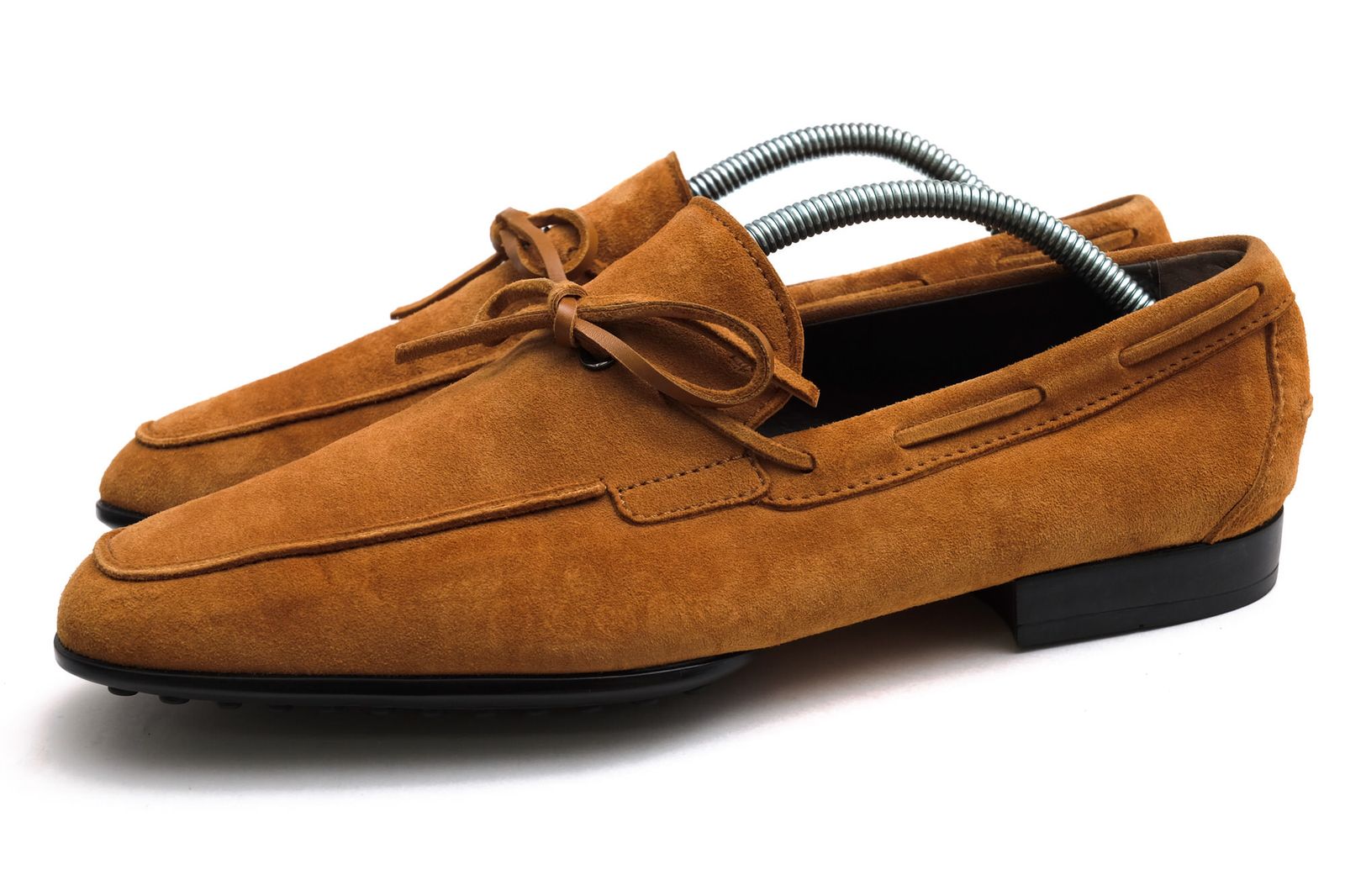 トッズ／TOD'S シューズ ドライビングシューズ 靴 メンズ 男性 男性用 スエード スウェード レザー 革 本革 ブラウン 茶 MOCASSINO GOMMINI ゴンミーニ タッセルローファー型 スリッポン 定番