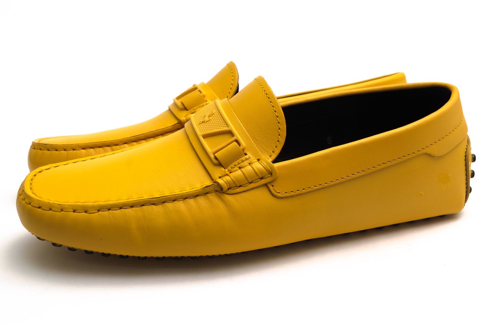 トッズ／TOD'S シューズ ドライビングシューズ 靴 メンズ 男性 男性用 レザー 革 本革 イエロー 黄 XRM0GW0BT10BR0G211 NEW GOMMINI 122 MASCHERINA INIETT BR0 SOLE CALDO スリッポン