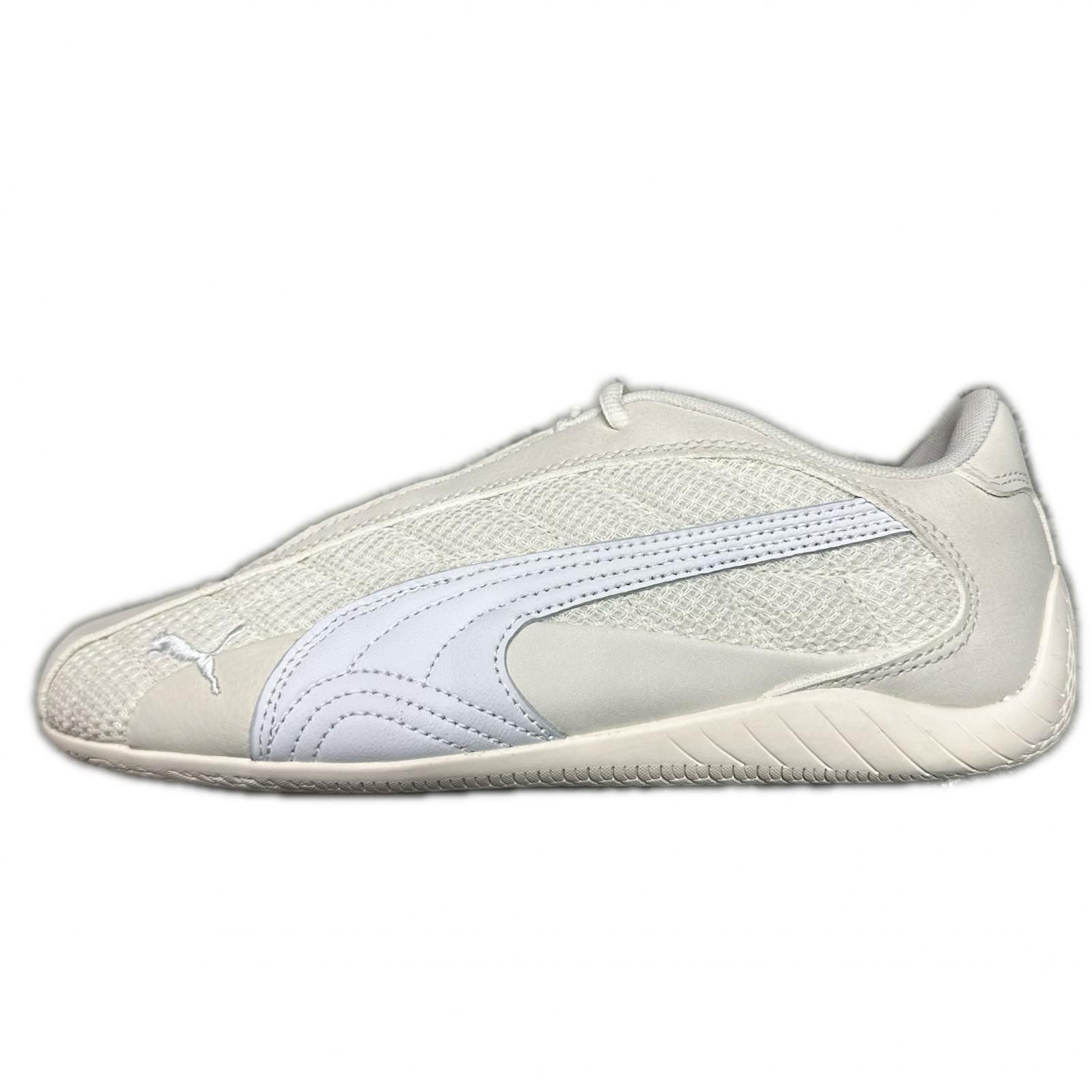 未使用 PUMA SPEEDCAT PLUS スピードキャット ローカットスニーカー プーマ 402995 03 ホワイト 25.5cm （17528M）