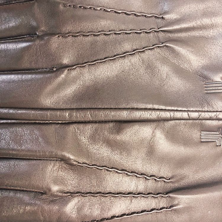 未使用品 LANVIN ランバン レザーグローブ ラムレザー グローブ 手袋
