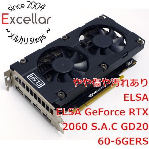 [bn:16] ELSAグラボ　ELSA GeForce RTX 2060 S.A.C GD2060-6GERS　PCIExp 6GB