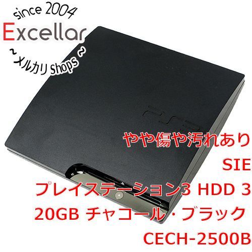 [bn:7] SONY　プレイステーション3 320GB ブラック CECH-2500B　コントローラーなし