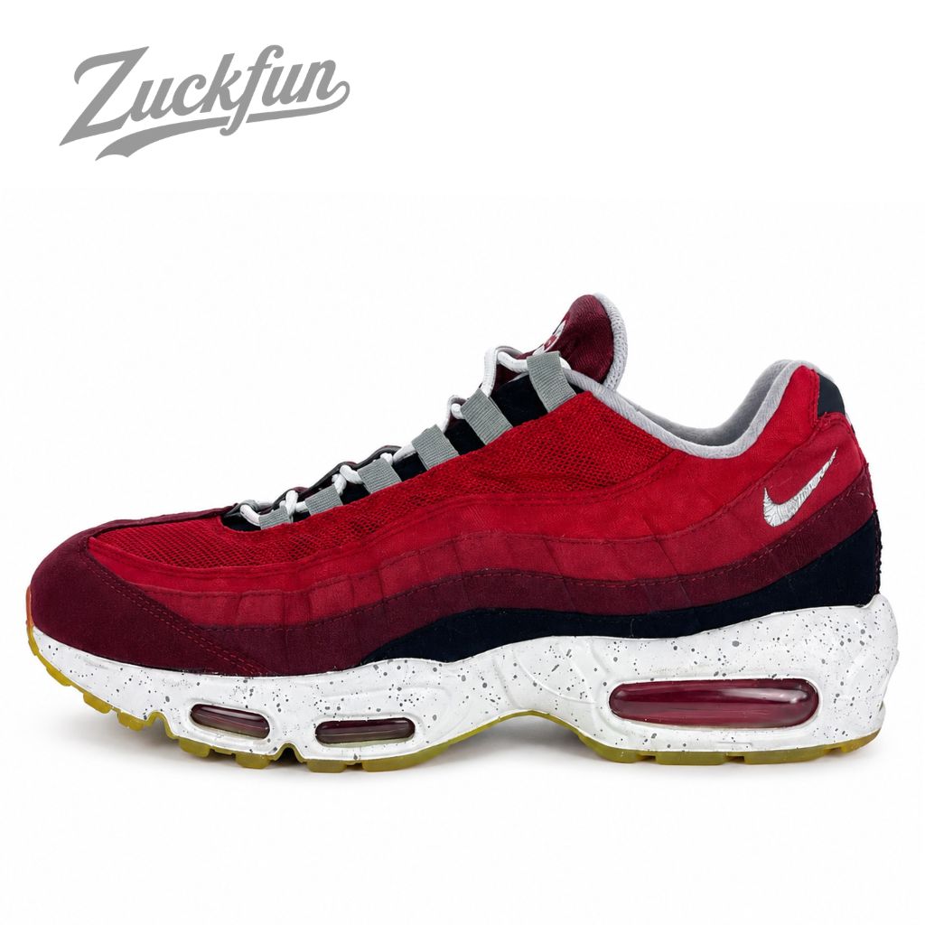 NIKE AIR MAX 95 ID ナイキ エア マックス 95 ID レッド 赤 ブラック 黒 ホワイト 白 28cm メンズ スニーカー 818592-996 U11728