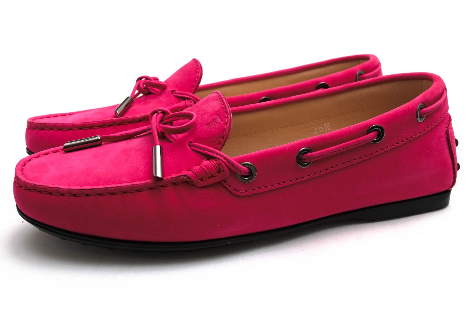 トッズ／TOD'S シューズ ドライビングシューズ 靴 レディース 女性 女性用 スエード スウェード レザー 革 本革 ピンク XXW0LU0503006SM824 ラバーソール