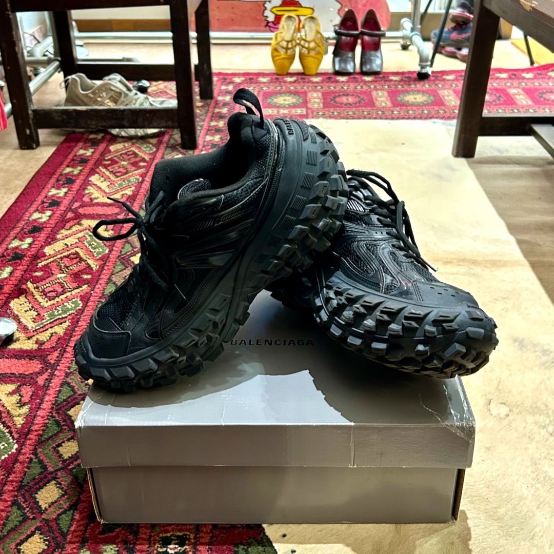 BALENCIAGA スニーカー Bouncer Difender タイヤトレッドソール 付属品：ボックス