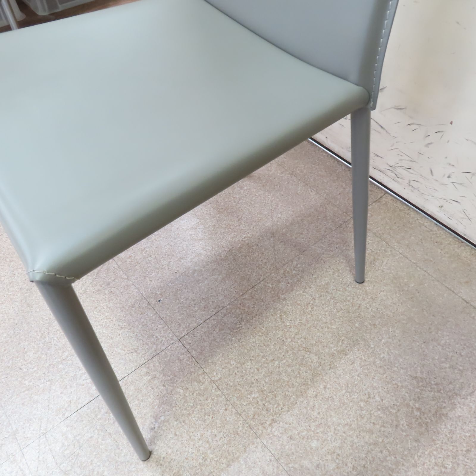 椅子・チェア Calligaris JAM ダイニングチェア ② モダン ホワイト グレー