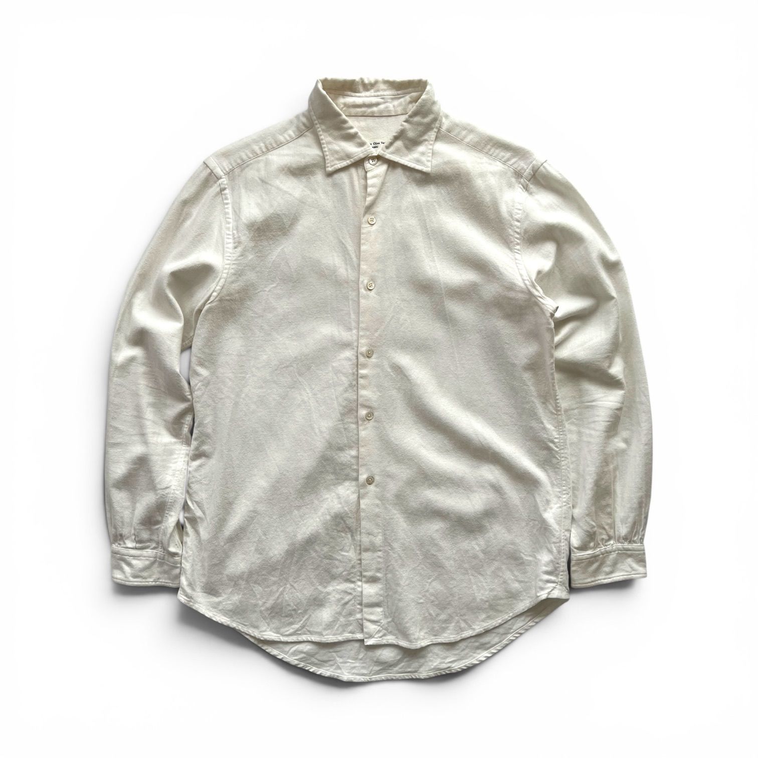 Aquellos Ojos Verdes アケヨス オホス ヴェルデス Windsor wide collar shirt / Viyella flannel ワイドカラーシャツ