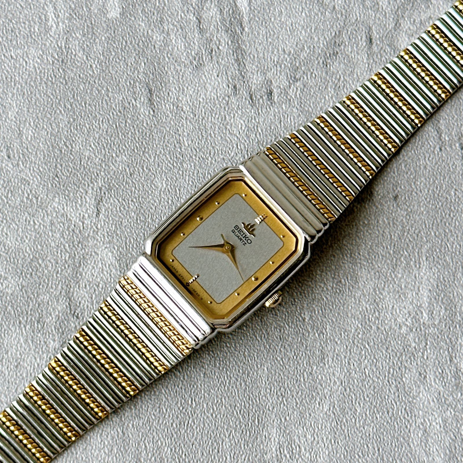 レディース SEIKO セイコー クォーツ レディース コンビカラー 