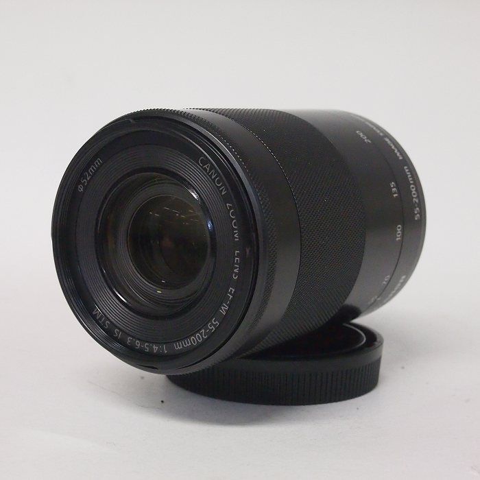 【中古】(キヤノン) Canon EF-M55-200/4.5-6.3 IS STM ブラック