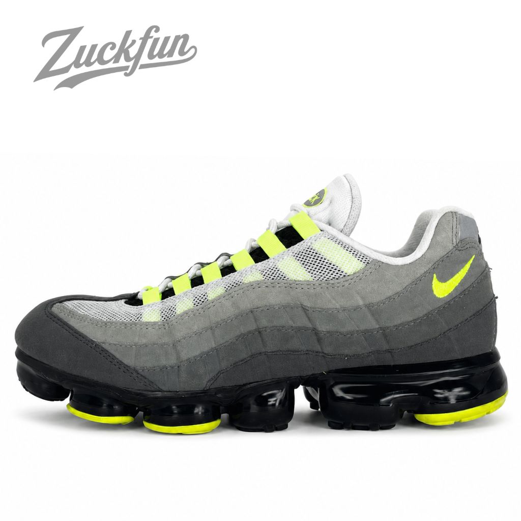 ま*あ様 NIKE Air VaporMax 95 グレー イエロー 人気 NIKE AIR VAPORMAX 95 ナイキ エア ヴェイパー マックス 95