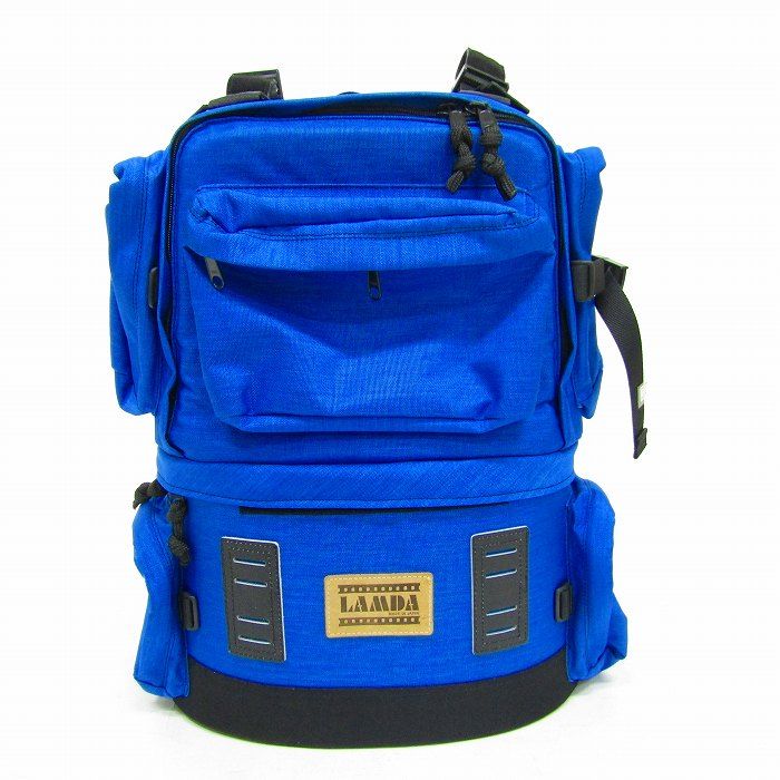 【中古】(ラムダ) lamda カメラザック 3型 フラップ無シ ネイビー