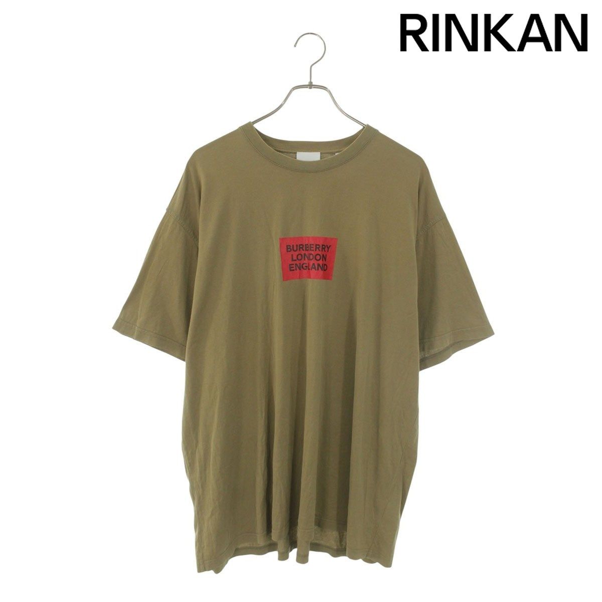 バーバリー 8014824 ロゴプリントTシャツ メンズ XL