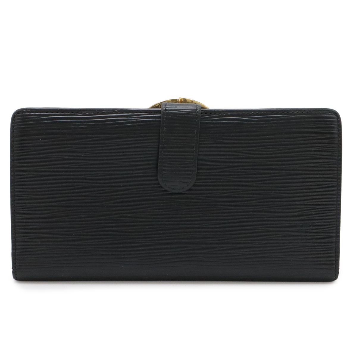 LOUIS VUITTON ルイ ヴィトン エピ コンチネンタル ヴィエノワ ガマ口 がま口 長財布 レザー ノワール 黒 ブラック ゴールド金具 M63252